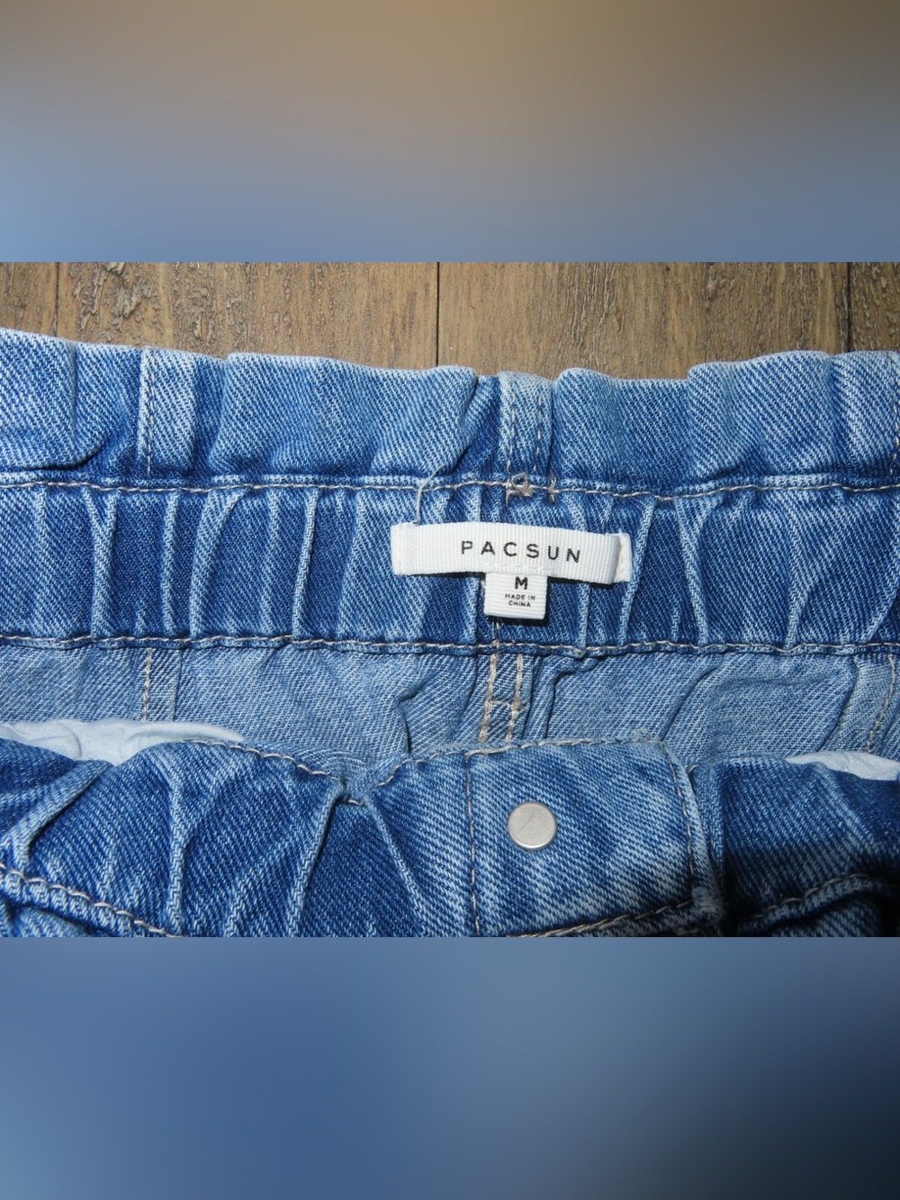 PacSun Light Blue Denim Skirt - Picture 4 of 5